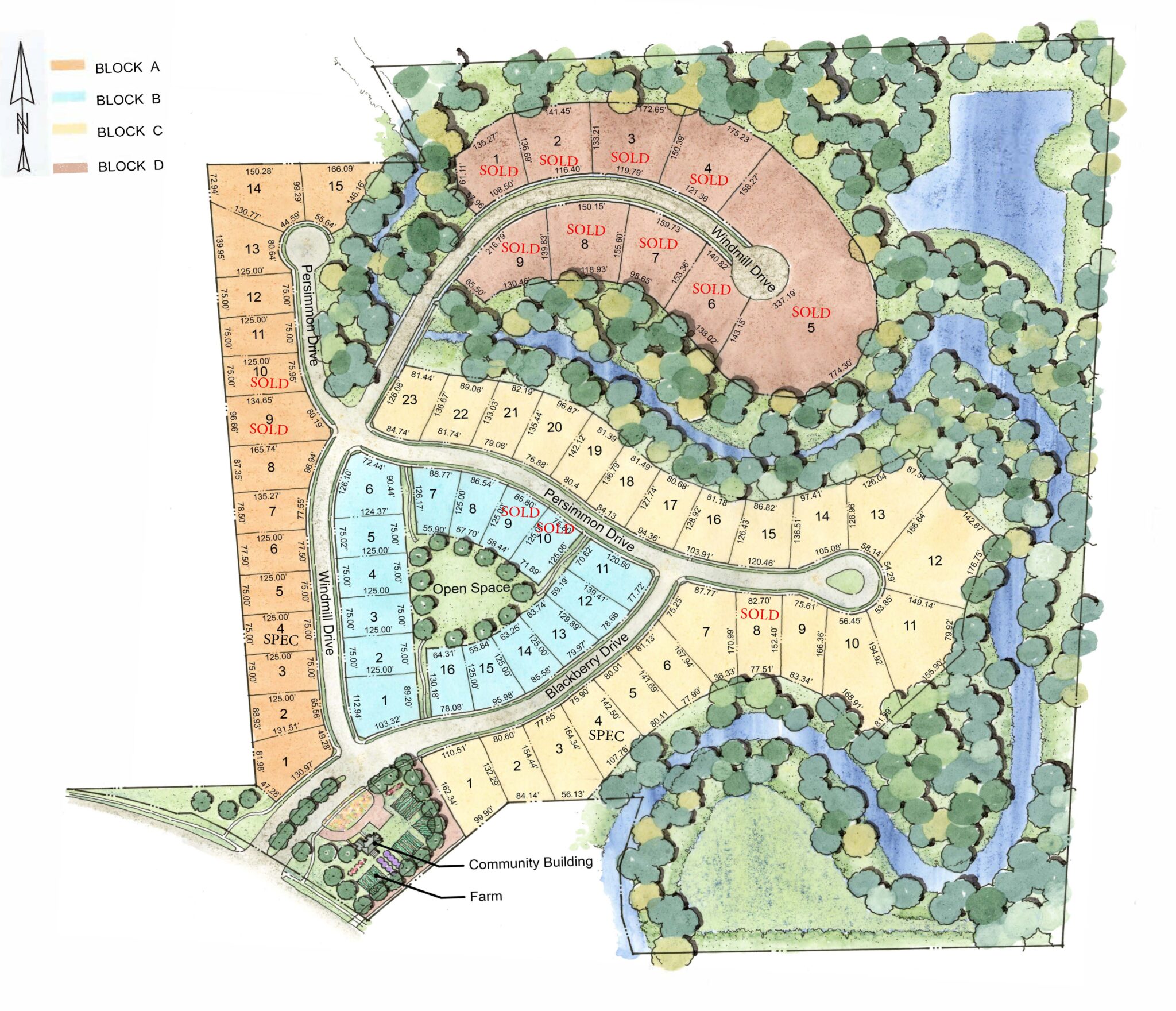 Blackberry Farm Map - Holmes Builders